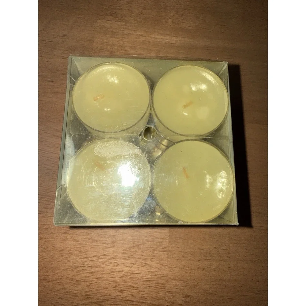 Yankee Candle Cookies & Cream Scented Tea Lights Set of 12 Retired Fragrance